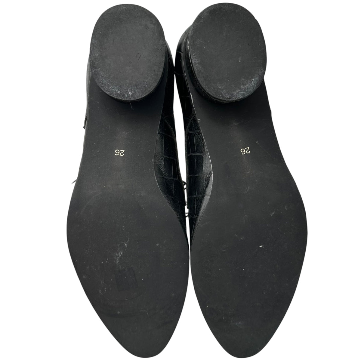 COMME des GARCONS HOMME PLUS Shoes Black Size 26cm