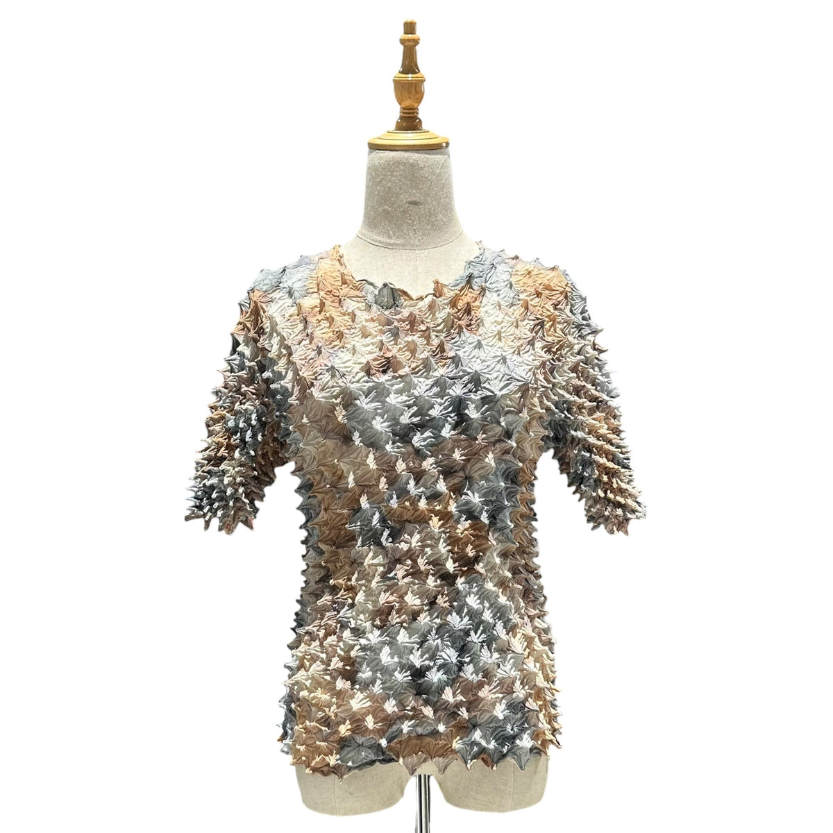 MASU 24SS Spiky Flocky Doll T-Shirt Blue/Pink Size 48