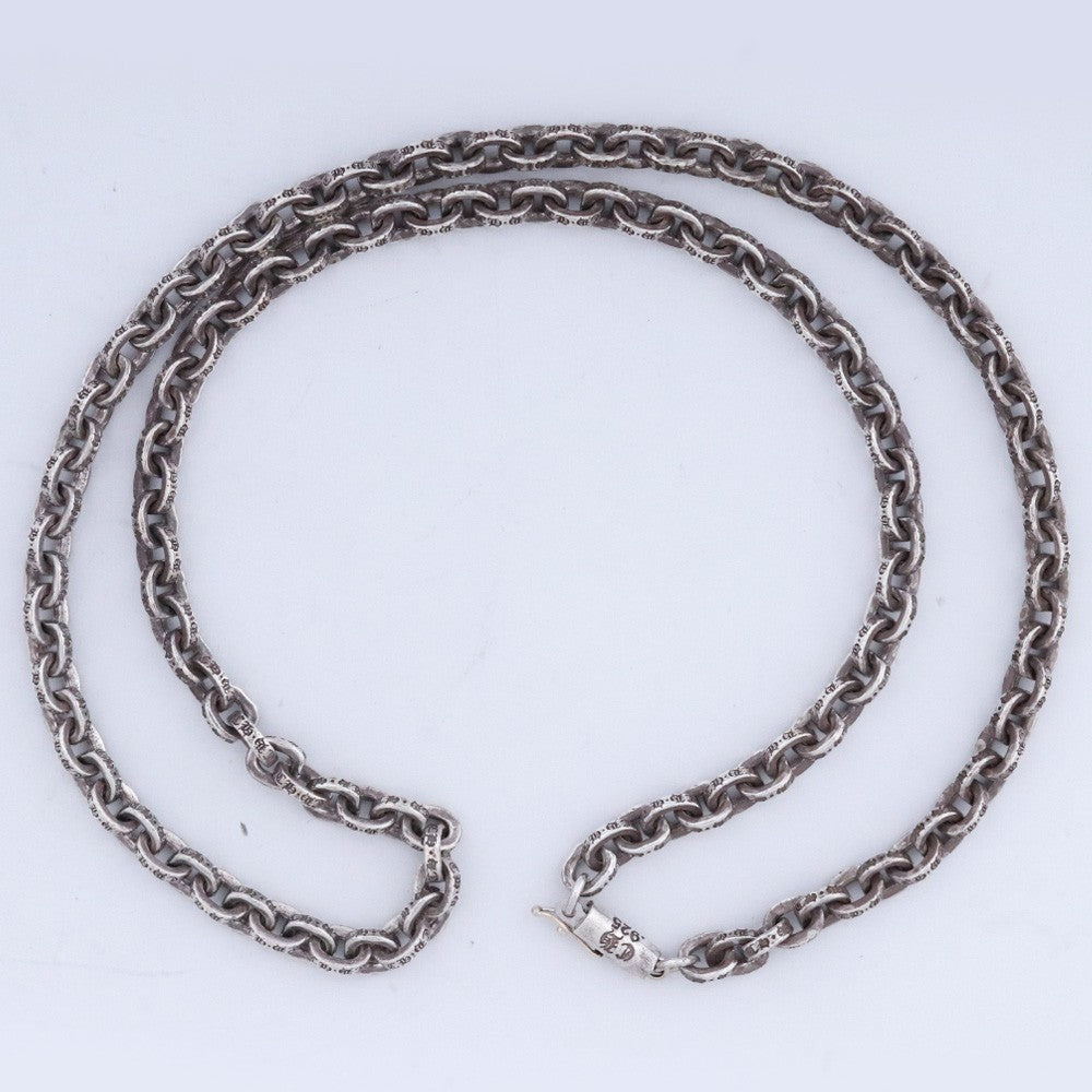 CHROME HEARTS Paper Chain Necklace Silver Size ONE SIZE