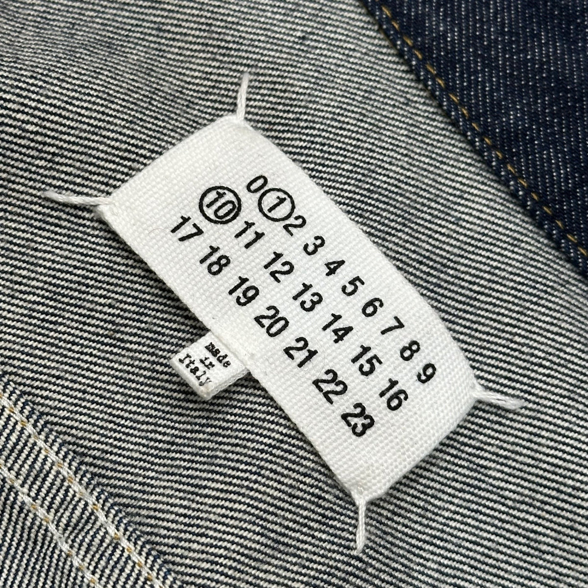 MAISON MARGIELA 22AW Tracker Denim Jacket Indigo Size 44