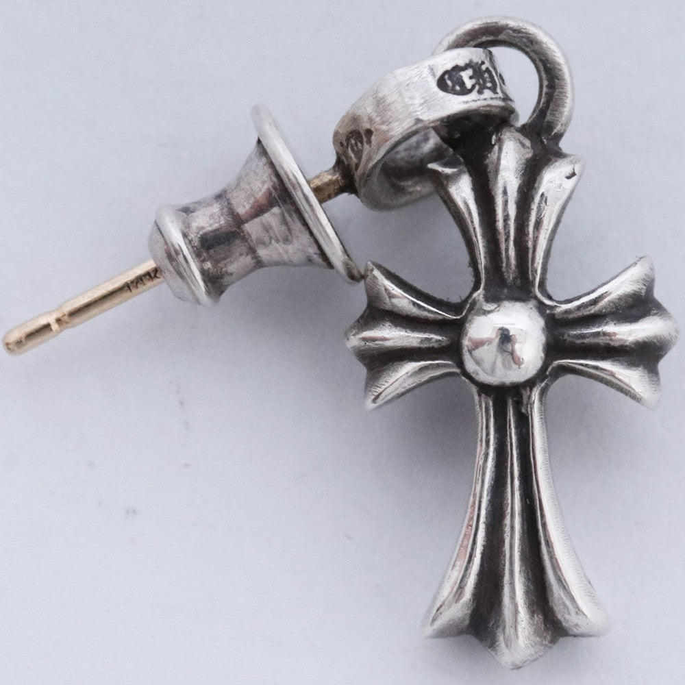 CHROME HEARTS BBY F PPRCHN Baby Fat Earring Silver Size F