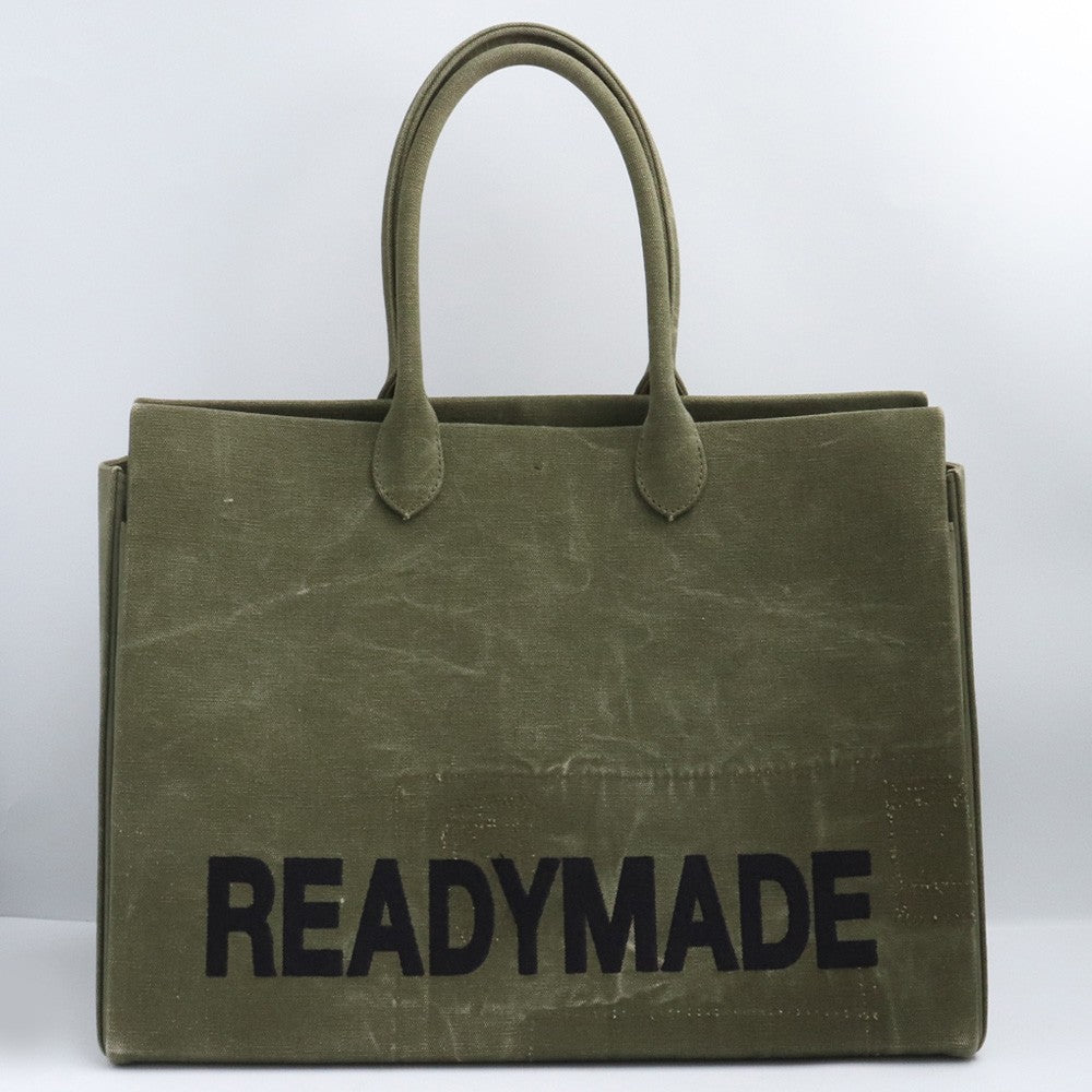 READY MADE SHOPPING BAG Tote Bag Khaki Size 40