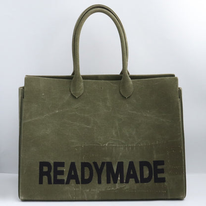 READY MADE SHOPPING BAG Tote Bag Khaki Size 40