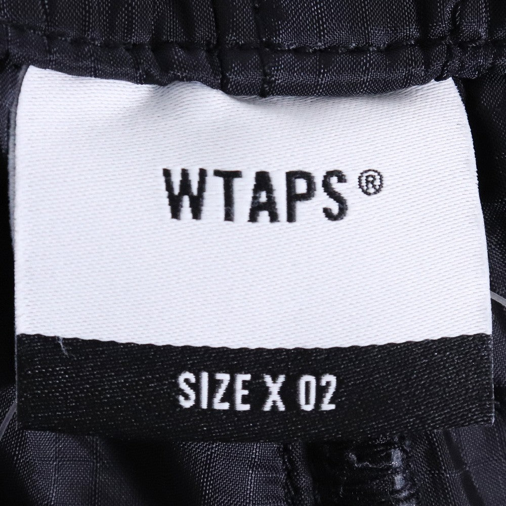WTAPS 19AW WLT Quilted Nylon Pants Black Size 2