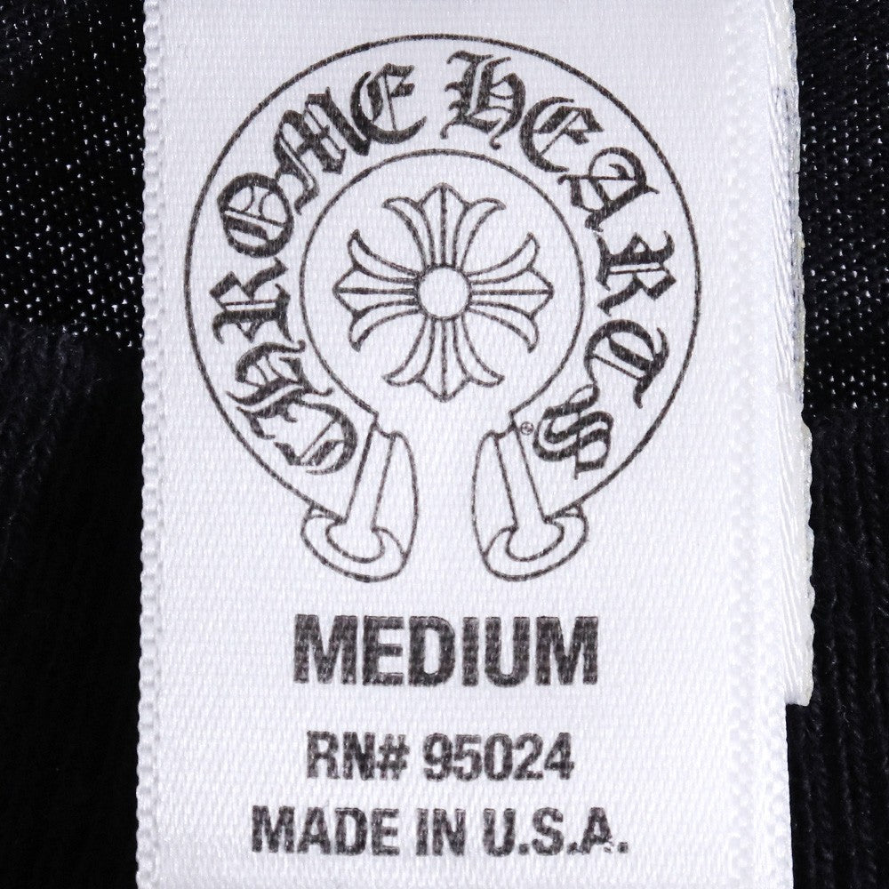 CHROME HEARTS Old Back CH Plus Logo T-Shirt Black Size M