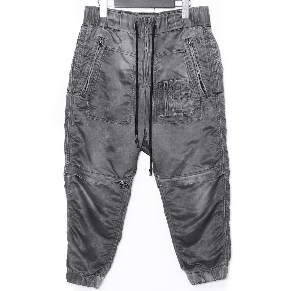 RIPVANWINKLE 22AW Parachute Pants Gray Size S