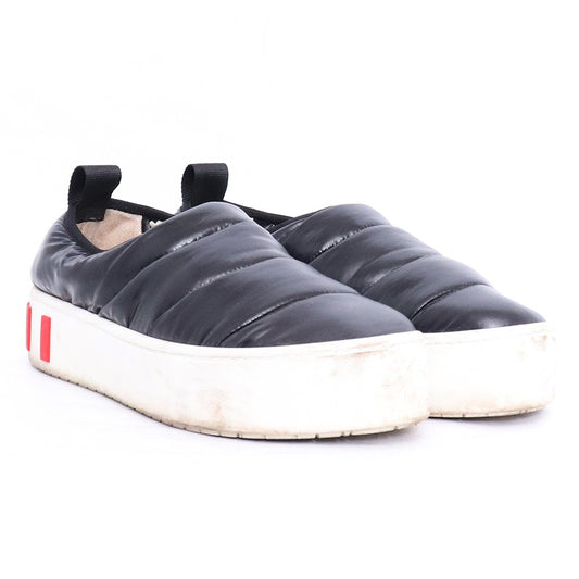 MARNI Black Padded Slip-on Sneakers Size EU 40