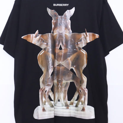 BURBERRY Elthorne Oversize T-Shirt Black Size XL