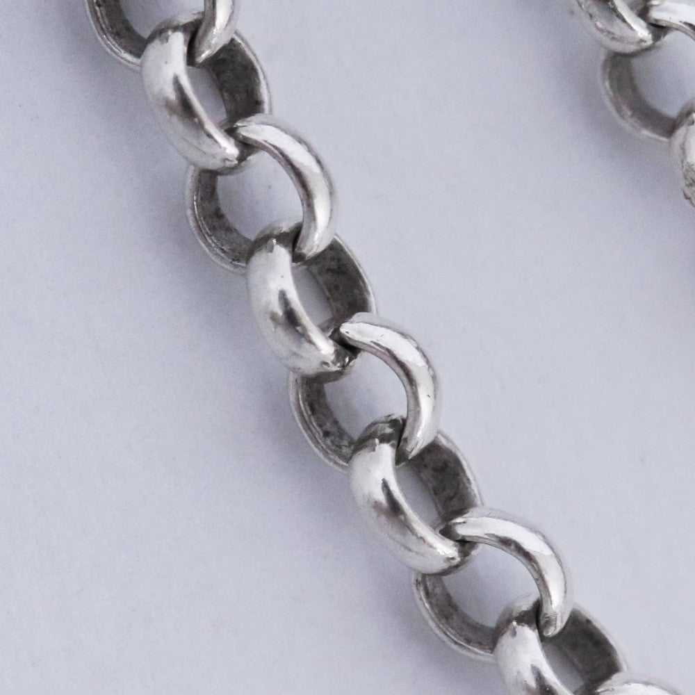 CHROME HEARTS 18inch Roll Silver Necklace Size ONE SIZE