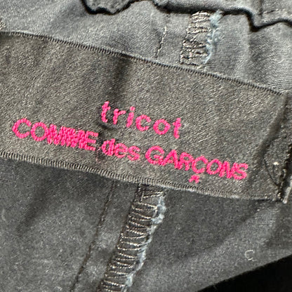 tricot COMME des GARCONS 12SS Cropped Pants Black Size FREE
