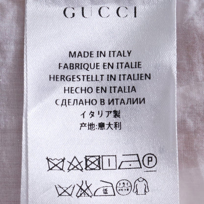 GUCCI Cotton Long Sleeve Dress Shirt White Size 39