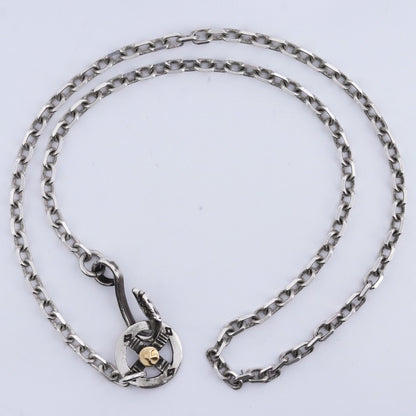GORO'S Eagle Hook Wheel Chain Silver ONE SIZE Size ONE SIZE