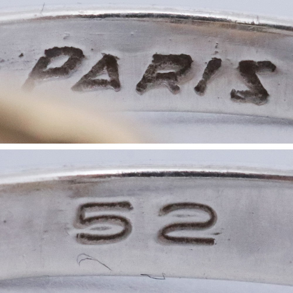 HERMES Vintage 70s Chaine d'Ancre Gold Silver Ring Size ONE SIZE