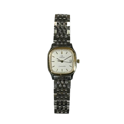 OMEGA Vintage Seamaster Date Square Quartz Watch