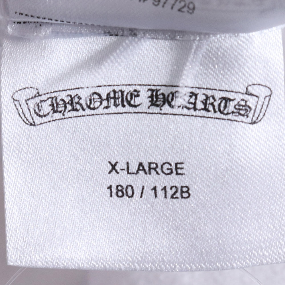 CHROME HEARTS Back Arch Logo USA Print T-Shirt White Size XL