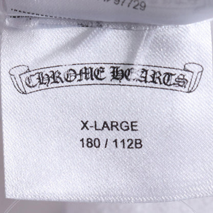 CHROME HEARTS Back Arch Logo USA Print T-Shirt White Size XL