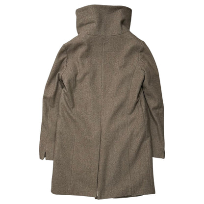 The Viridi-anne 14AW High-Neck Wool Coat Beige Size 2