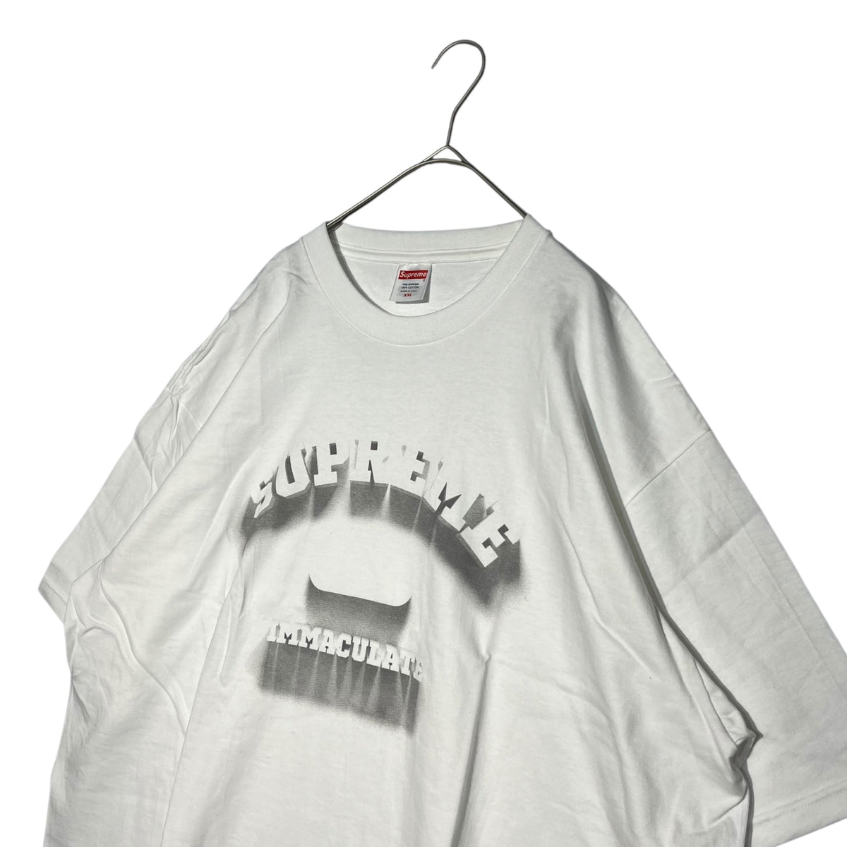 SUPREME 24S/S Shadow Immaculate Print T-Shirt White Size XXL
