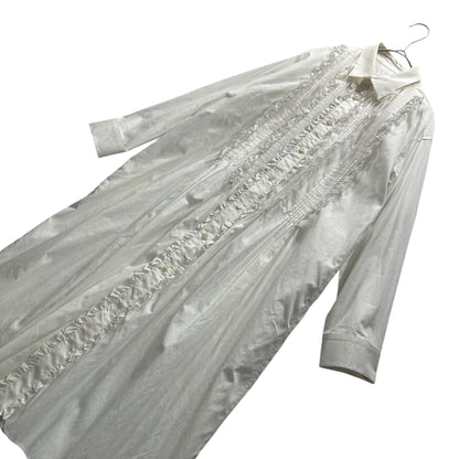 TAO 23SS Frill Shirt Dress White Size M