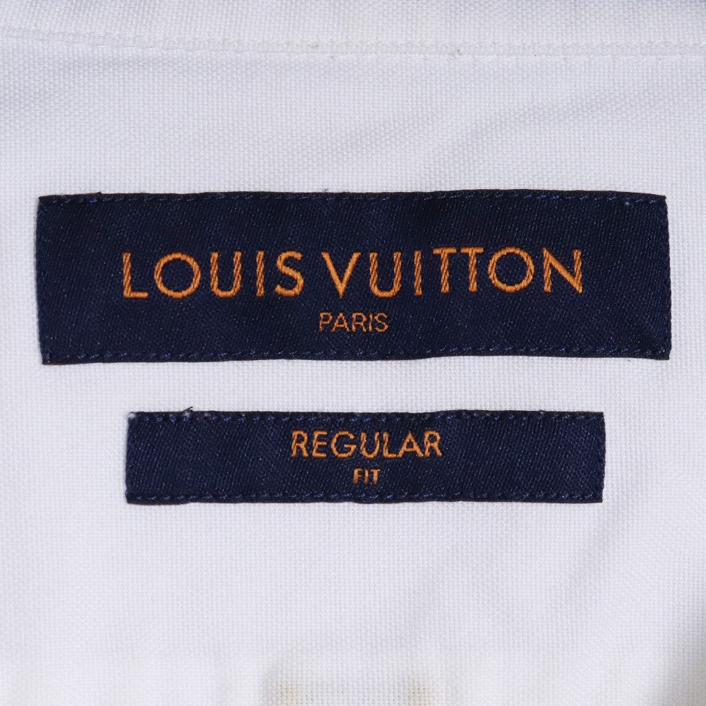 DLX Louis Vuitton DNA Oxford Button-Up Shirt White Size XS