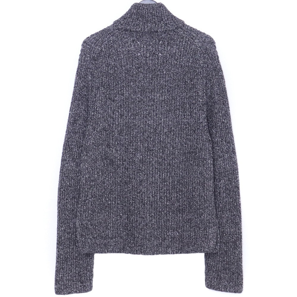 MAISON MARGIELA 17AW Drivers Zip-Up Knit Gray Size S