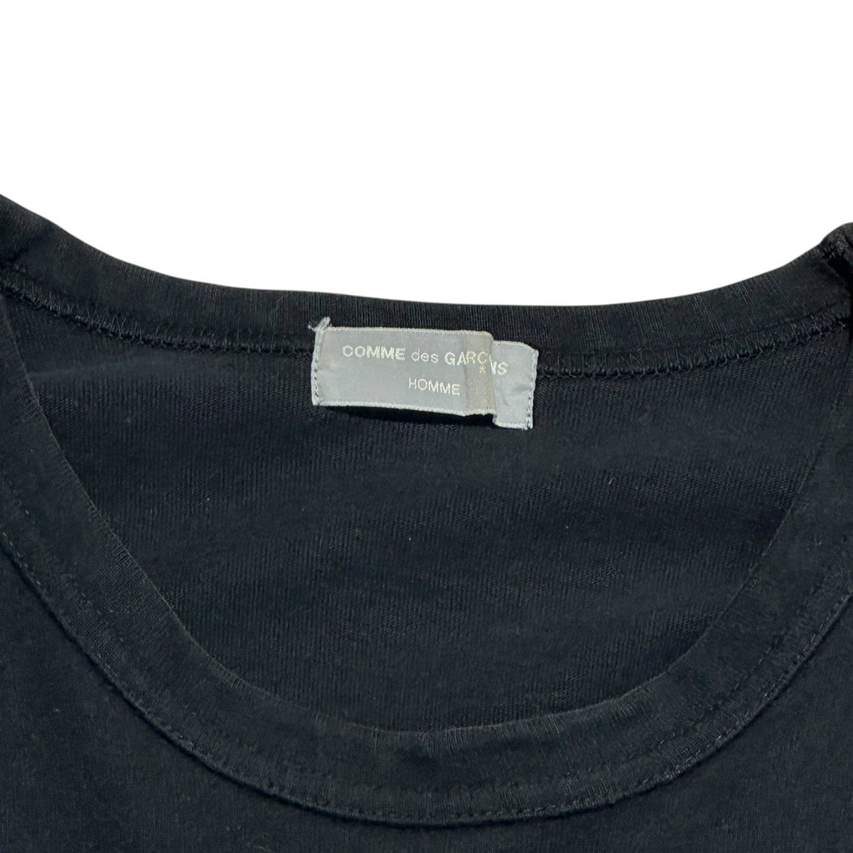 COMME des GARCONS HOMME 90s Vintage T-Shirt Black