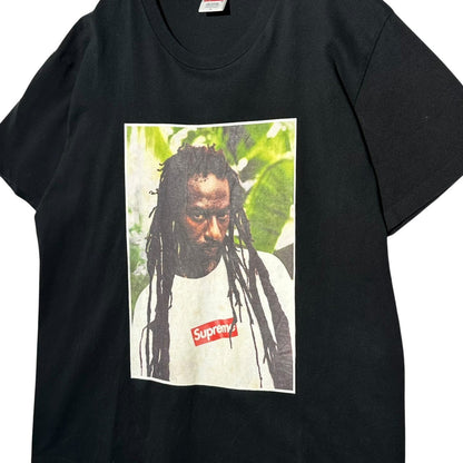 SUPREME 19SS Buju Banton Photo Print T-Shirt Black Size L