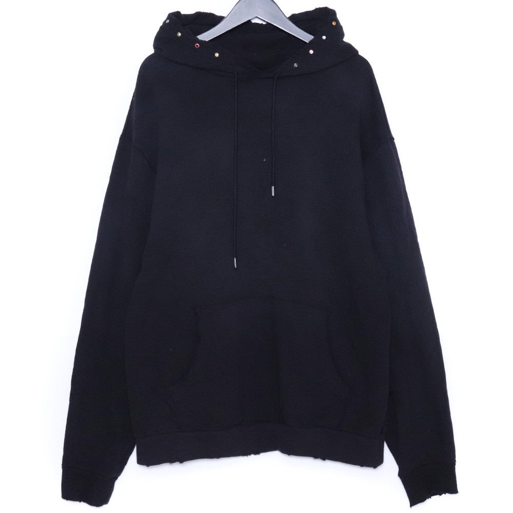 ROAR GUNS 25AW Rhinestone Hoodie Black Size 4