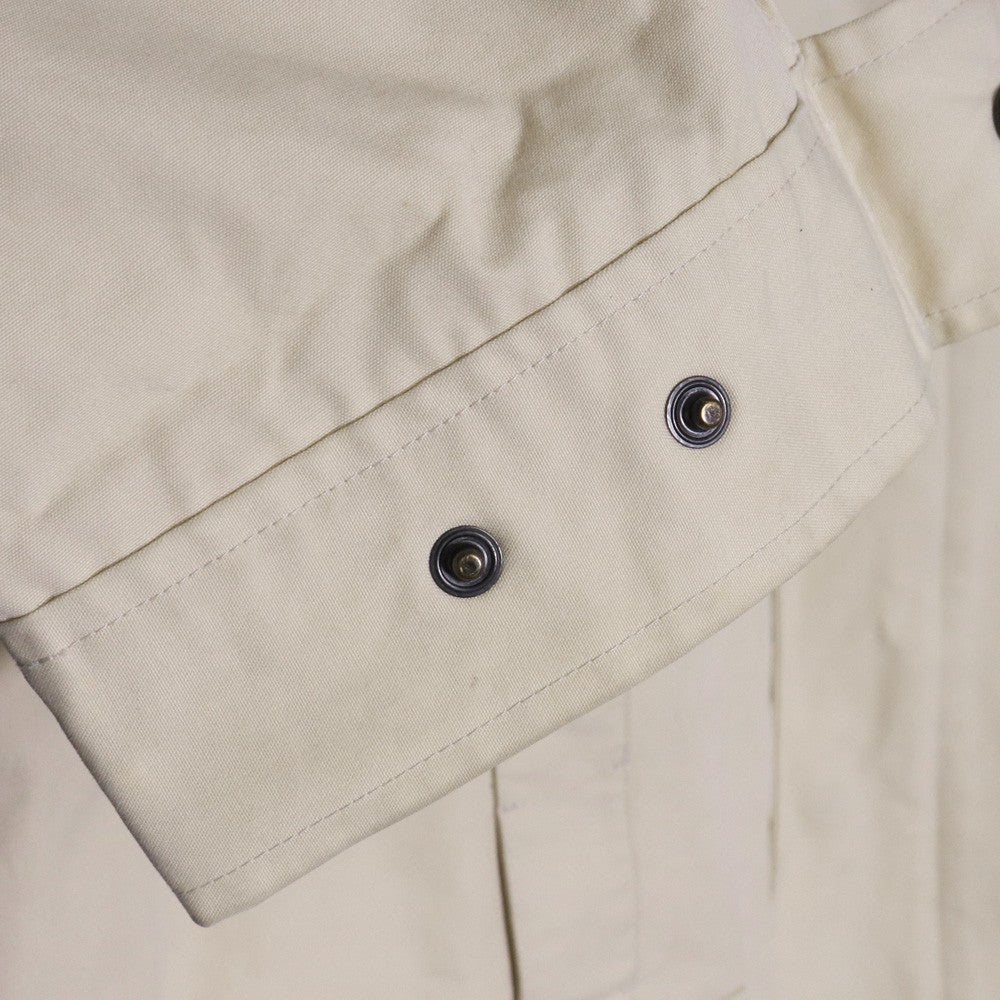 JIL SANDER 02SS Belted Moto Blouson Beige Size 54