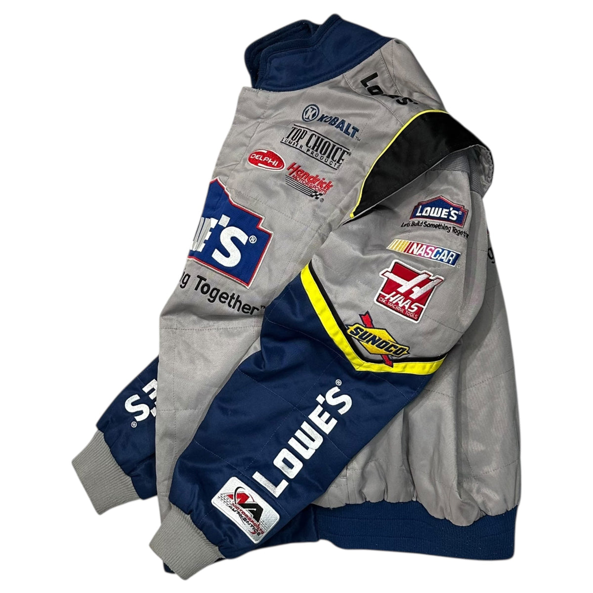 VINTAGE 90s CHASE Patch Racing Jacket Size M