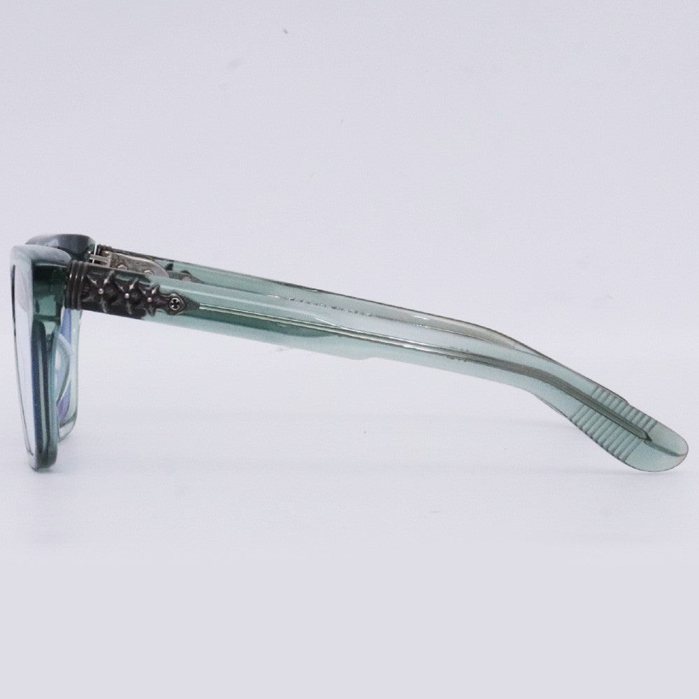 CHROME HEARTS CLITTERATI Star Sunglasses Blue Size ONE SIZE