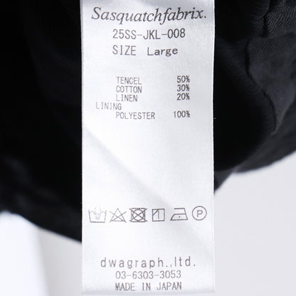 SASQUATCHFABRIX. 25SS WESTERN FLOWERS Jacket Black Size L