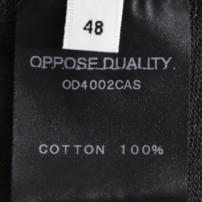 OPPOSE DUALITY 26SS Gray One Side Sleeve T-Shirt Size 48