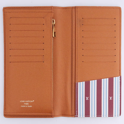 Louis Vuitton Portefeuille Brazza Wallet White Size F