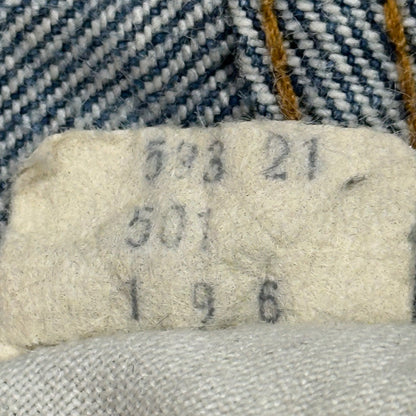 Levi's 1979's Vintage 501 "Late 66" Denim Jeans Pants Size W33