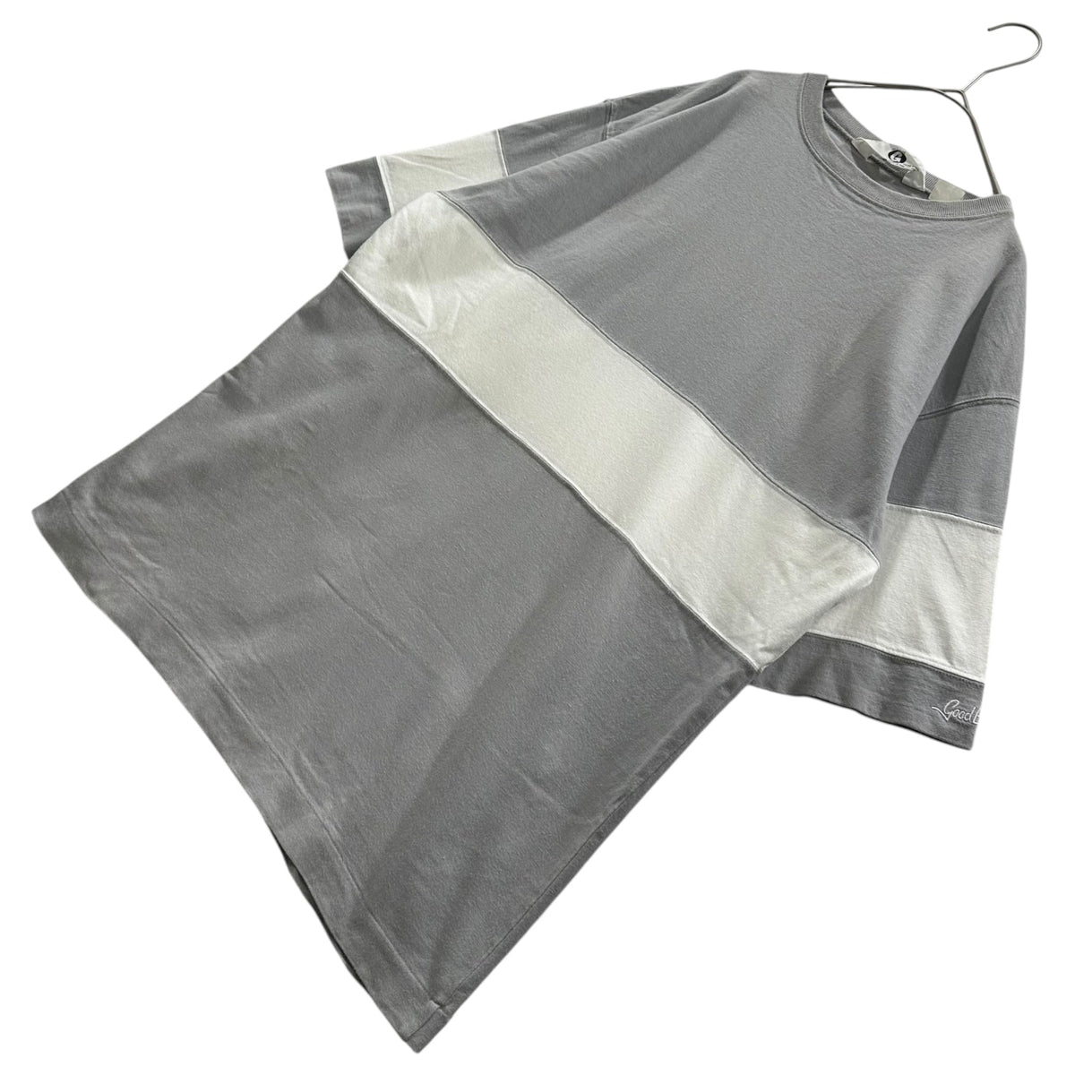 GOODENOUGH 90s Line-Blocked S/S T-Shirt Multi