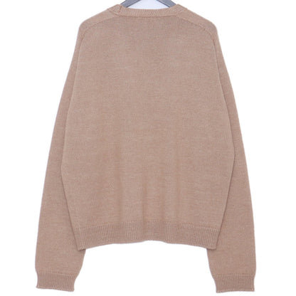 The Row Sheldon Cardigan Silk Wool Brown Size M