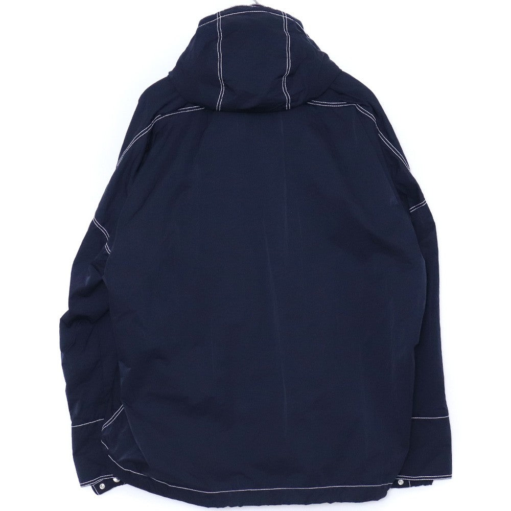Bottega Veneta Lightweight Navy Tech Stitch Jacket Size S