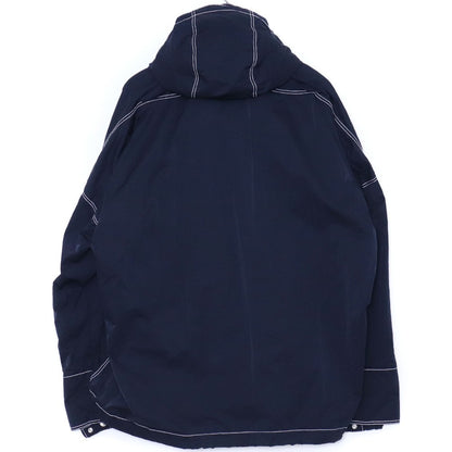 Bottega Veneta Lightweight Navy Tech Stitch Jacket Size S