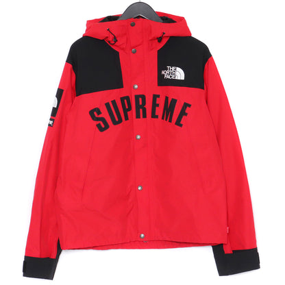 SUPREME x TNF 19SS Arc Logo Mountain Jacket Red Size S