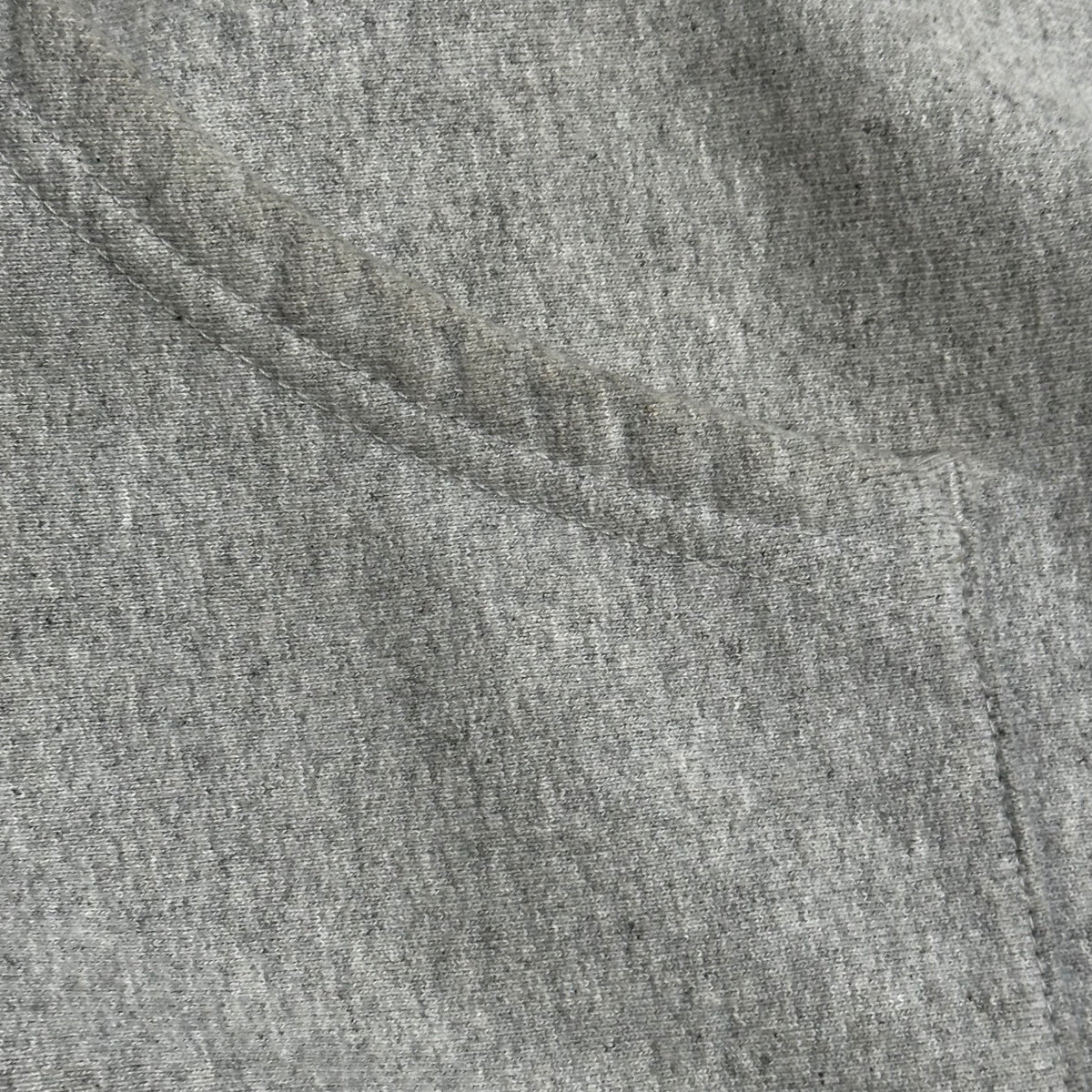 SUPREME 15AW Felt Hooded Logo Zip Hoodie Light Gray Size S