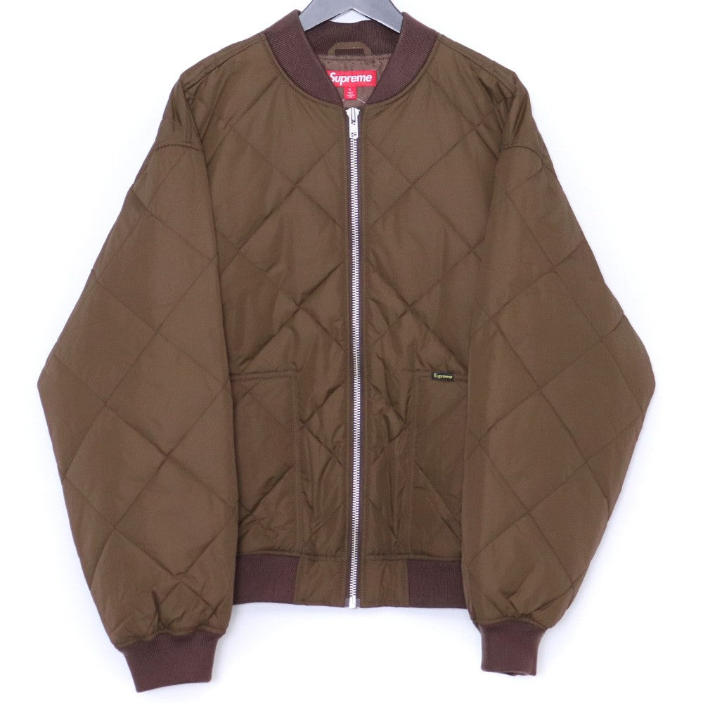 Supreme 24AW AOI Quilted Work Jacket Brown Size L