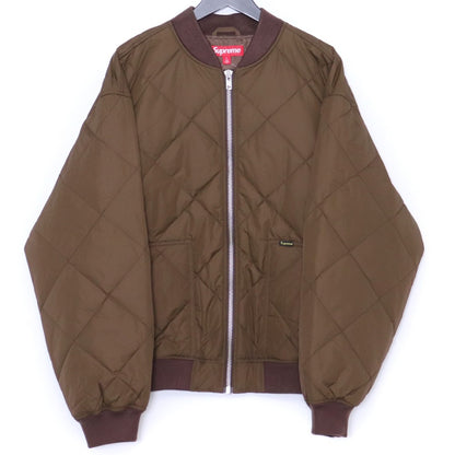 Supreme 24AW AOI Quilted Work Jacket Brown Size L