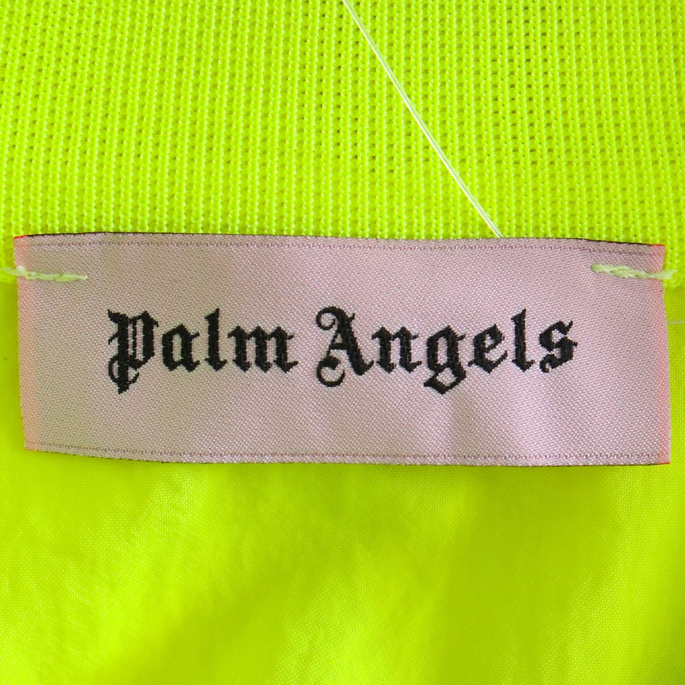 PALM ANGELS Loose Fit Armline Track Jacket Yellow Size M