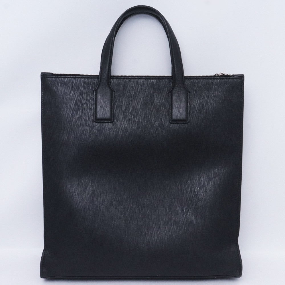 SALVATORE FERRAGAMO Gancini 2WAY Leather Bag Black Size F