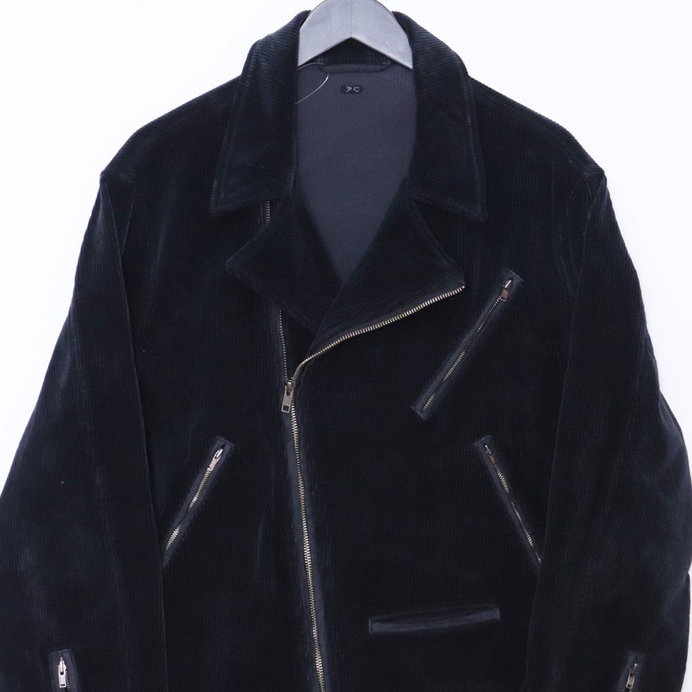 PORTER CLASSIC CORDUROY RIDERS Jacket Black Size M