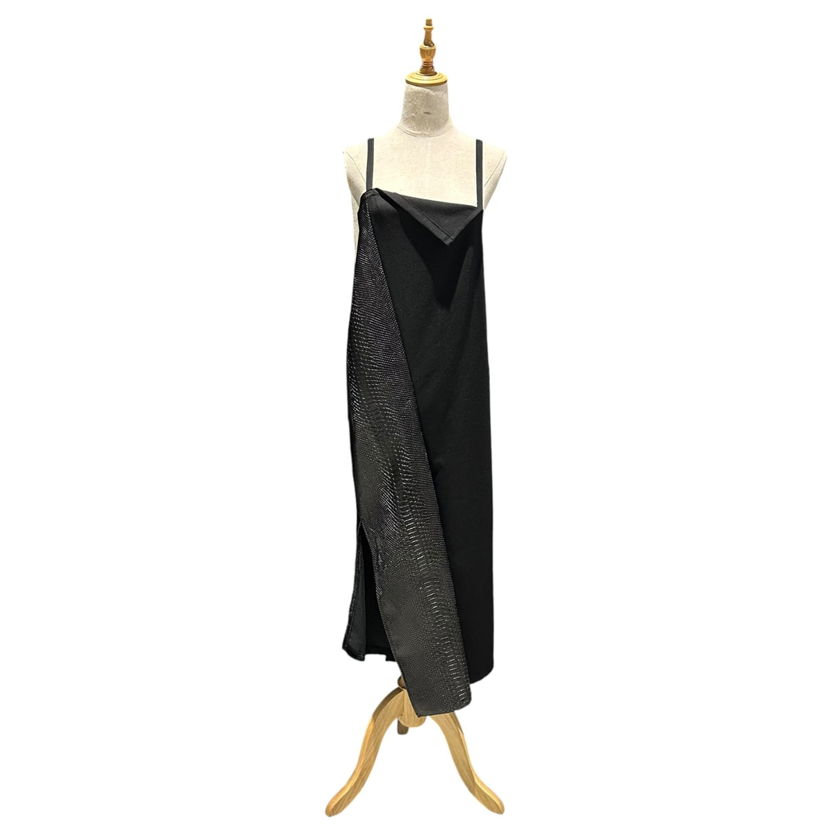 JUNYA WATANABE 25AW Croc Eco-Leather Jumpsuit Black Size XS