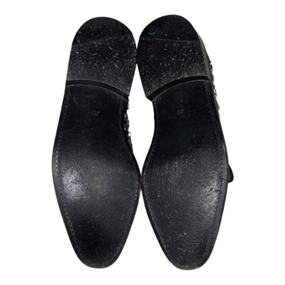 Mixed-Stud Leather Shoes x COMME des GARCONS Mixed-Stud Sneakers Black Size 22CM