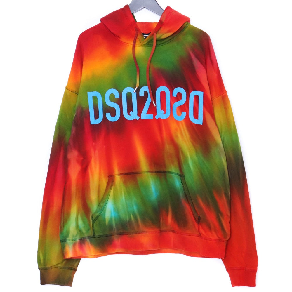 DSQUARED2 Tie Dye Logo Hoodie Multi Size M