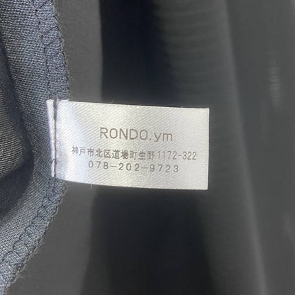 RONDO.ym Goshoguruma Sagara Embroidered Coat Black Free Size